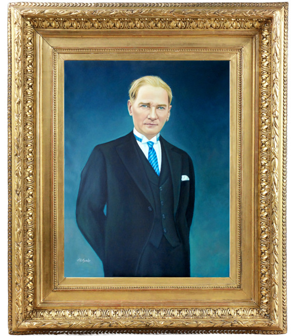 Atatürk Yağlı Boya Tablo (10)